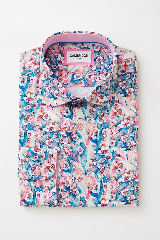 Cambridge Mens Sorrento Shirt - Multi