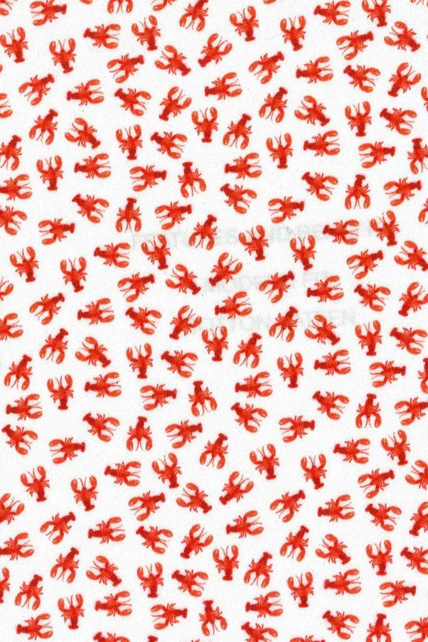 Load image into Gallery viewer, Cambridge Mens Portsea Modern Fit Short Sleeve Shirt - Lobsters
