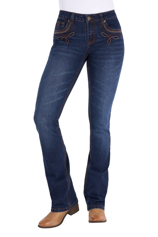 Pure Western Womens Eden Bootcut Jean