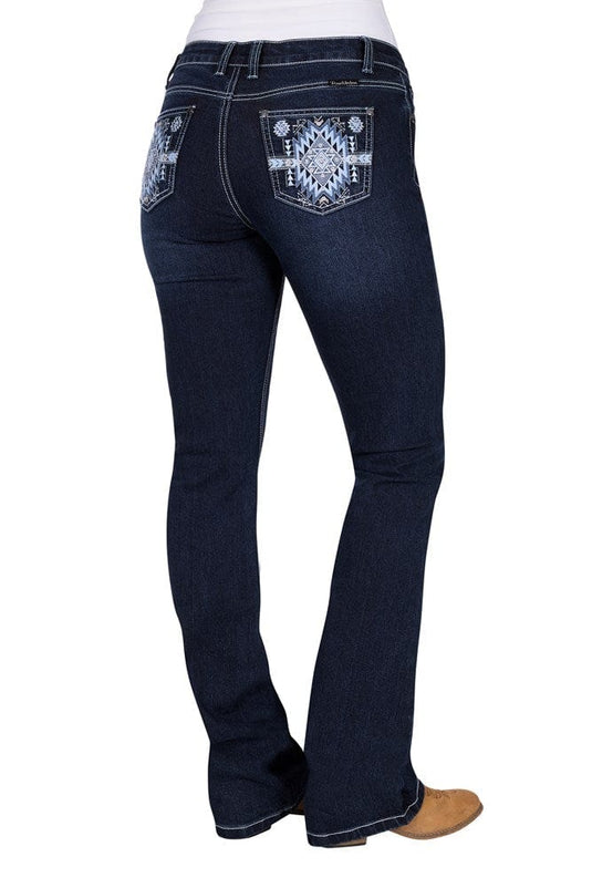 Pure Western Womens Lyn Rider Jean - 36L