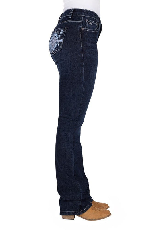 Pure Western Womens Lyn Rider Jean - 36L
