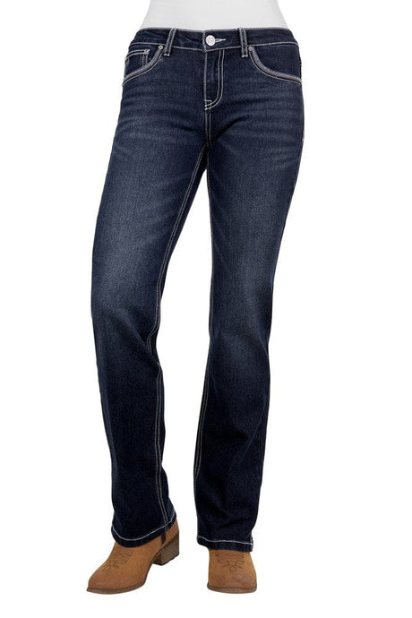 Pure Western Womens Mia Straight Leg Jean