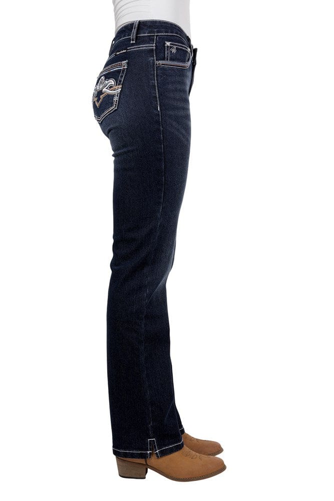 Load image into Gallery viewer, Pure Western Womens Mia Straight Leg Jean
