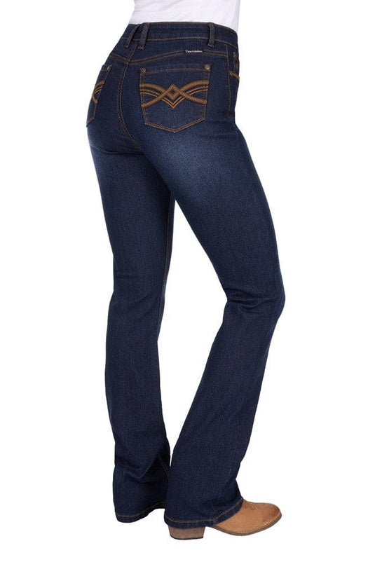 Pure Western Womens Nova High Rise Boot Cut Jean