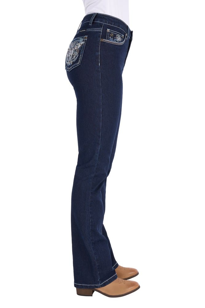 Load image into Gallery viewer, Pure Western Womens Daph High Rise Bootcut Jean

