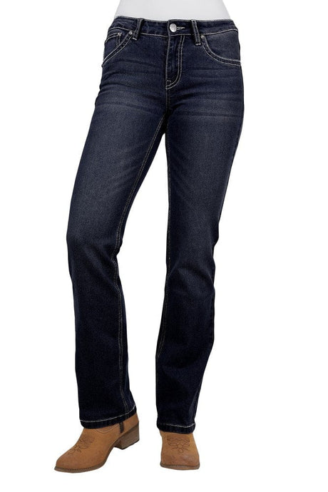 Pure Western Womens Kim Hi Rise Bootcut Jean