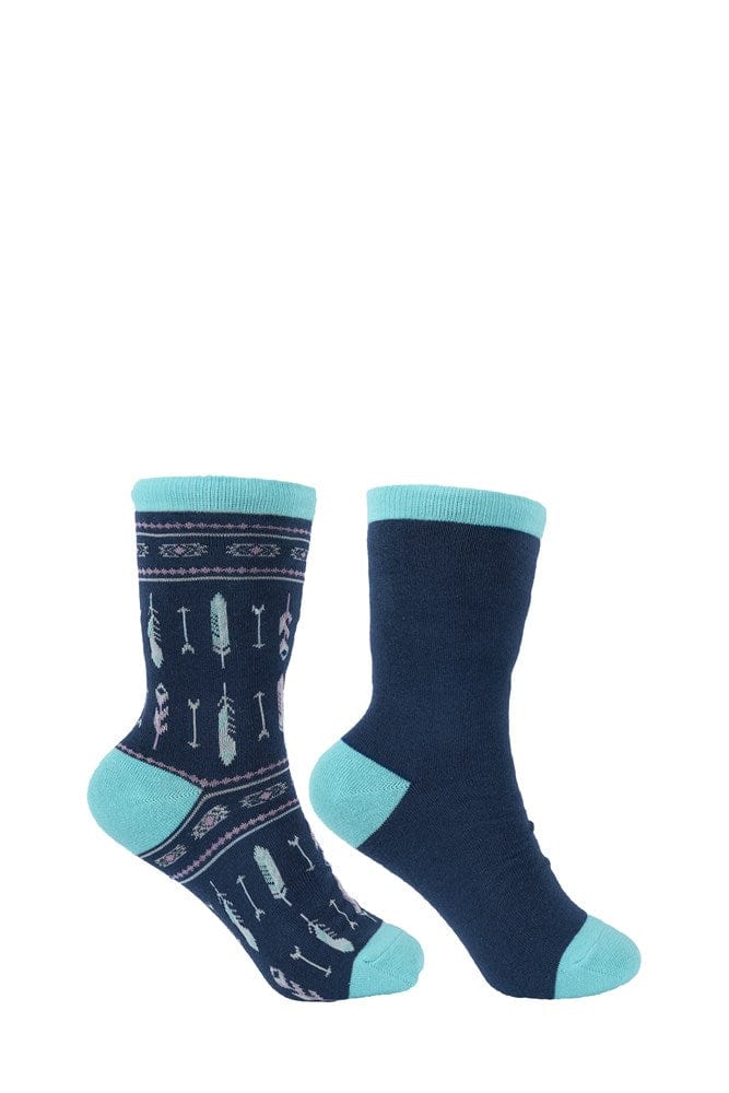 Load image into Gallery viewer, Pure Western Adult Crew Socks (Twin Pack)
