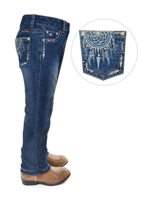 Pure Western Girls Trudy Slim Leg Jean