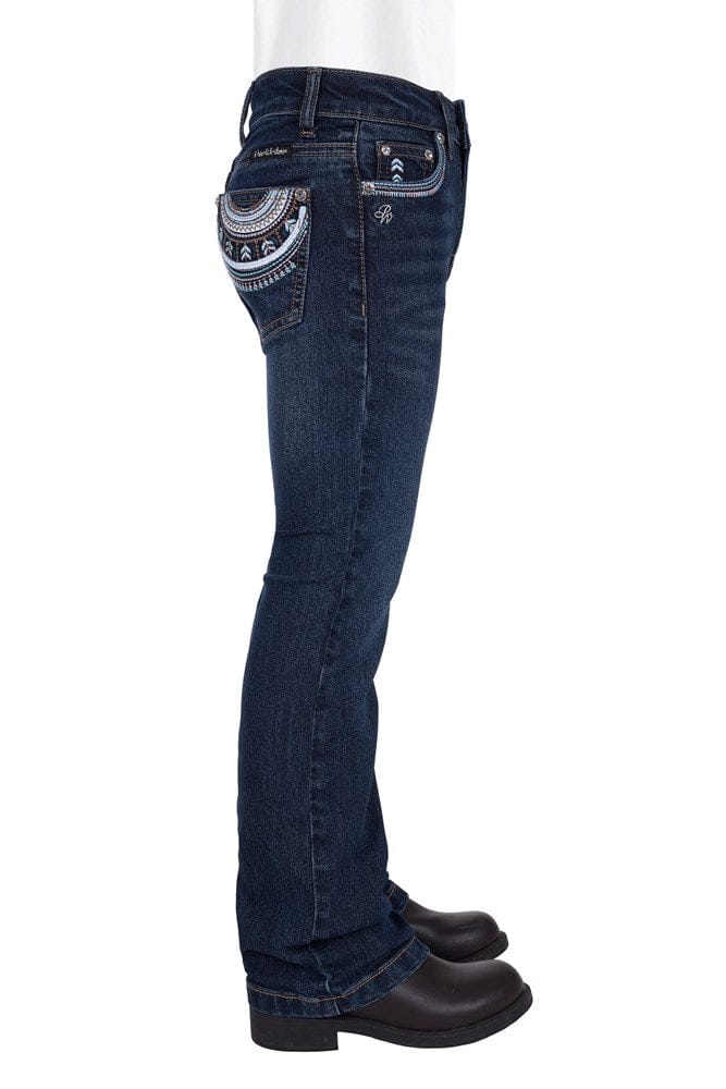 Load image into Gallery viewer, Pure Western Girls Pat Boot Cut Jean
