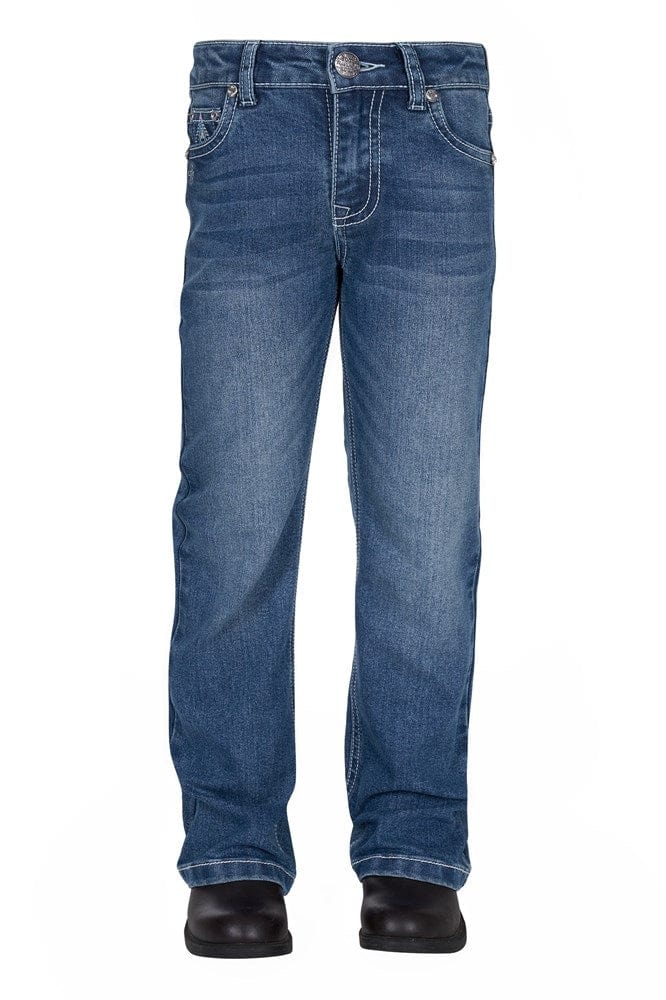 Load image into Gallery viewer, Pure Western Girls Pam Bootcut Jean
