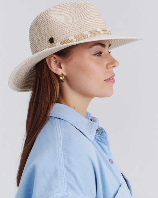 Rigon Womens Tessa Flexibraid® Fedora