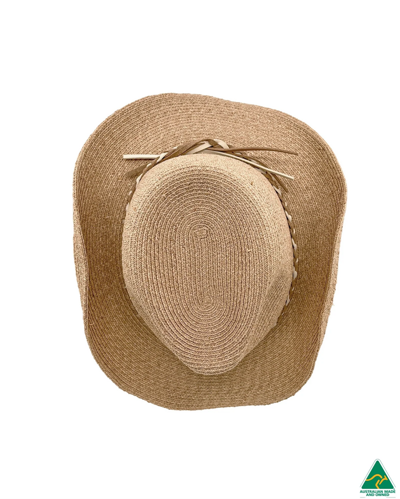 Load image into Gallery viewer, Rigon Womens Jesse Raffia Cowboy Hat
