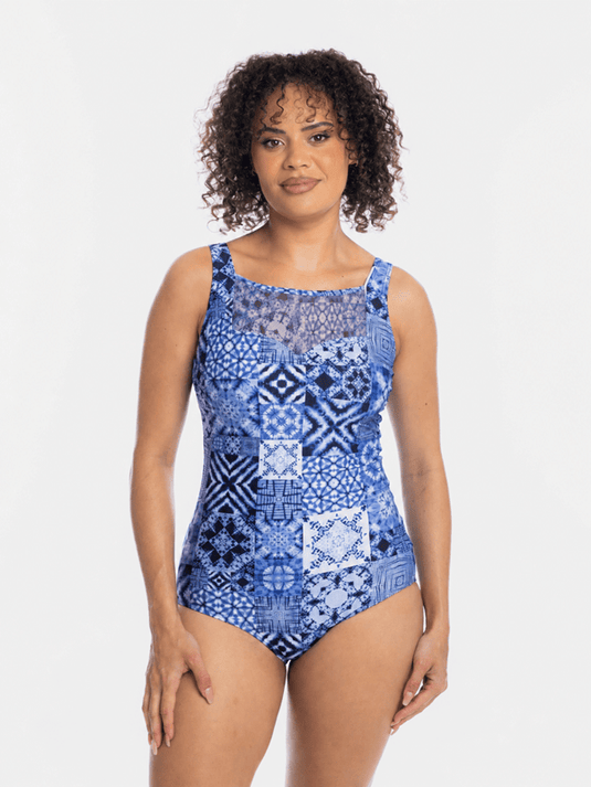 Togs Womens Oahu Mesh Mastectomy One Piece