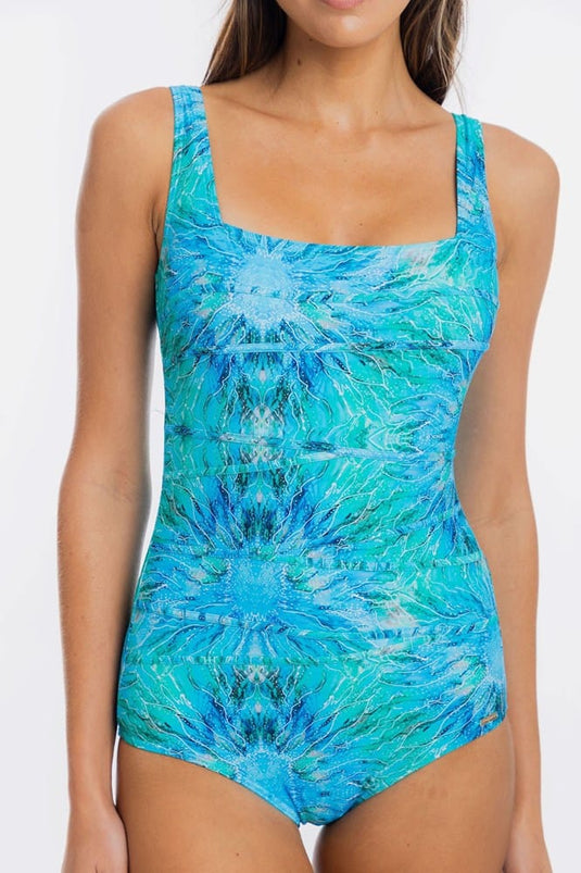 Togs Womens Ulysses Square Binding One Piece