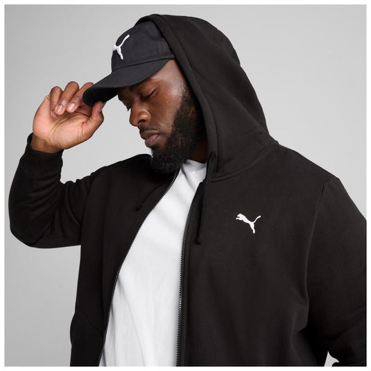 Puma Mens Essentials Full-Zip Hoodie - Puma Black