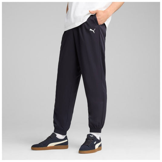 Puma Mens Essentials Woven Pants - New Navy