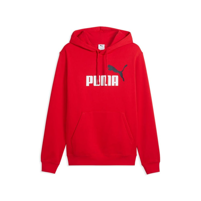 Load image into Gallery viewer, Puma Mens Essentials 2 Colour No. 1 Logo Hoodie - Red
