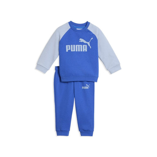 Puma Minicats Essentials Raglan Crew Set - Royal Sapphire