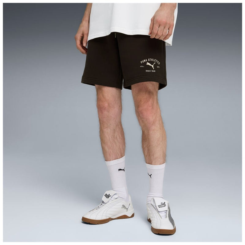 Load image into Gallery viewer, Puma Mens Class Graphic Shorts - Puma Black
