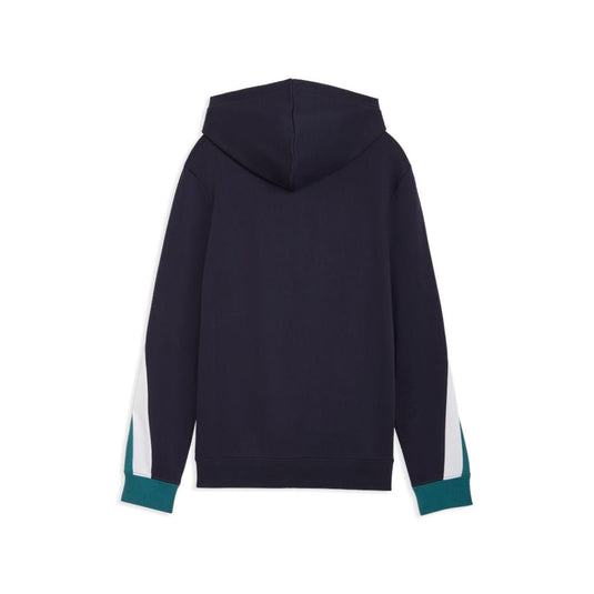 Puma Youth Essentials Block Hoodie - New Navy