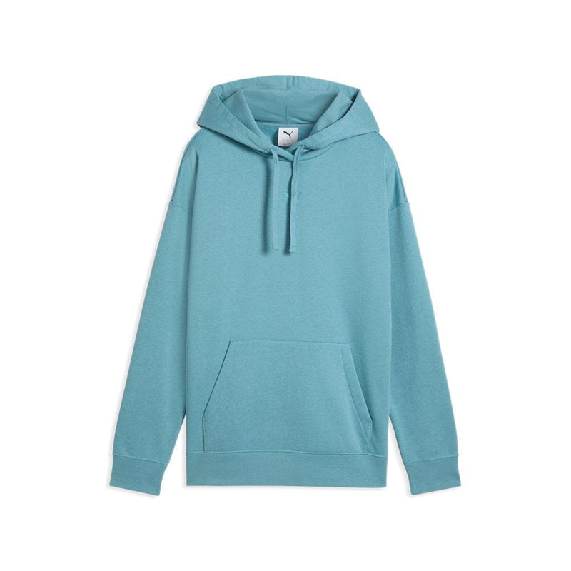 Load image into Gallery viewer, Puma Womens Essentials Fleece Relaxed Hoodie - Baltic Sea Blue
