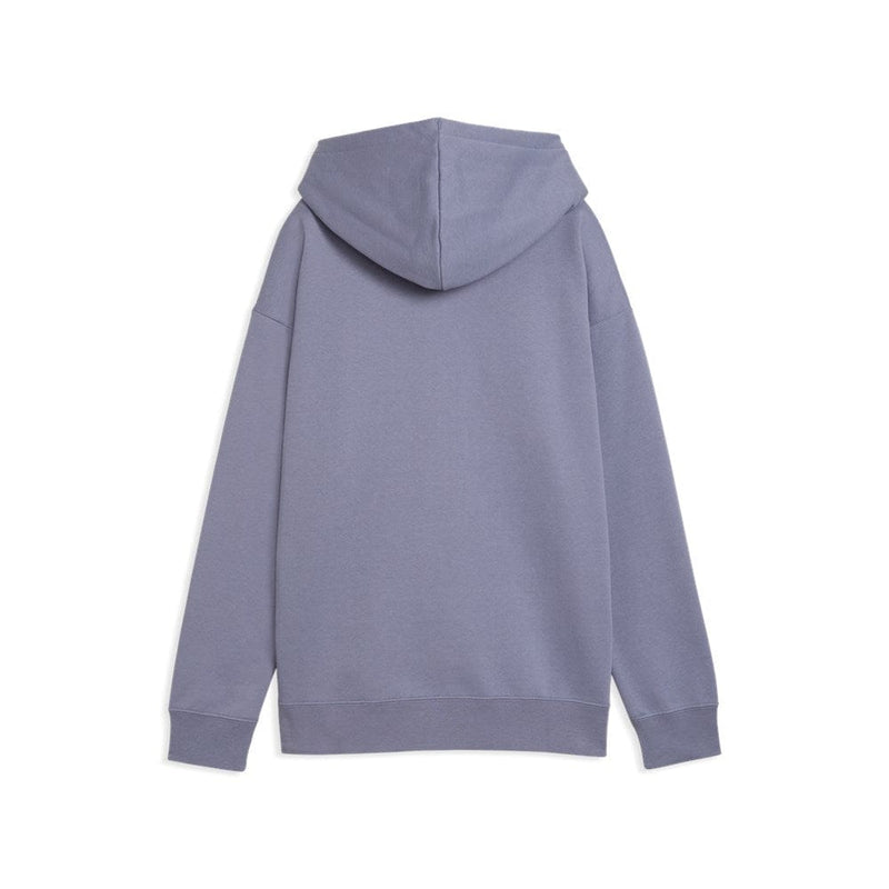 Load image into Gallery viewer, Puma Womens Essentials Fleece Relaxed Hoodie - Gray Sky
