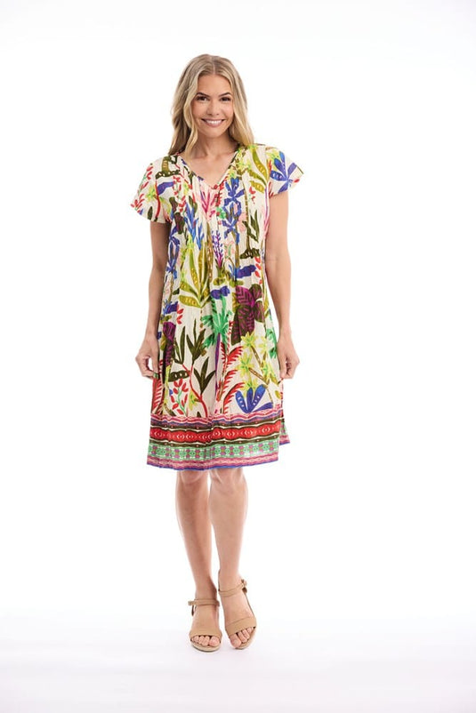 Orientique Womens Paloma Dress Easy Fit