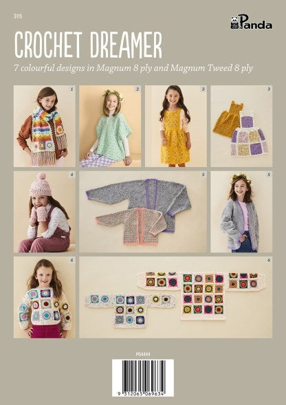 Load image into Gallery viewer, Panda Crochet Dreamer Book
