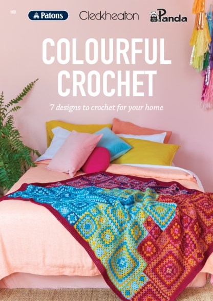 Load image into Gallery viewer, Patons Colourful Crochet Book

