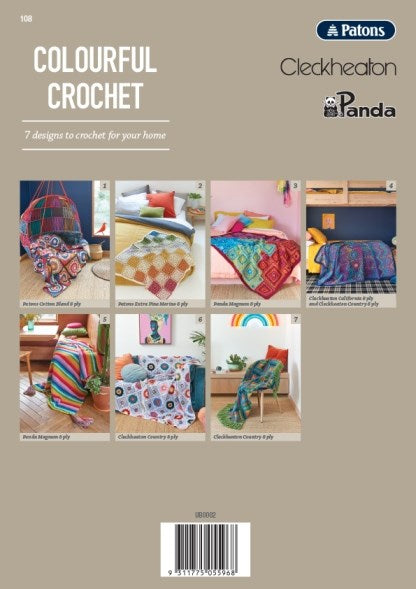Load image into Gallery viewer, Patons Colourful Crochet Book
