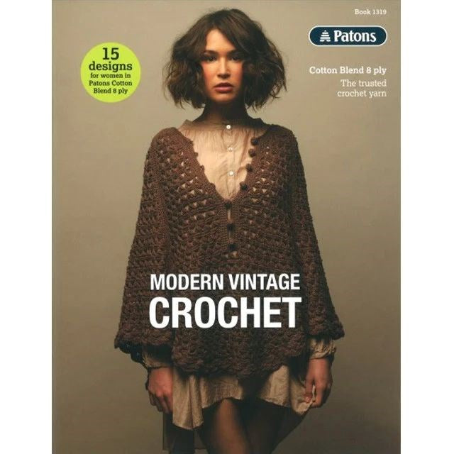 Load image into Gallery viewer, Patons Modern Vintage Crochet Book
