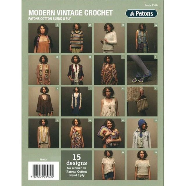 Load image into Gallery viewer, Patons Modern Vintage Crochet Book
