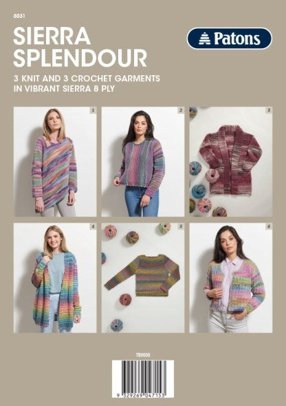 Patons Sierra Splendour Book