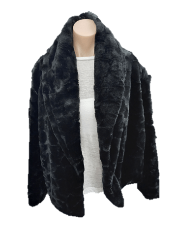 Philosophy Womens Fur Bolero Jacket
