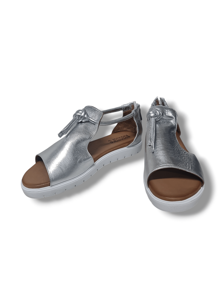 Load image into Gallery viewer, Rilassare Dexi Womens Silver Shoes
