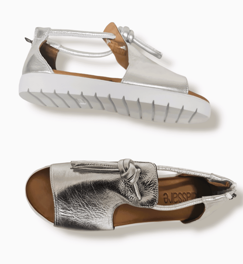 Load image into Gallery viewer, Rilassare Dexi Womens Silver Shoes
