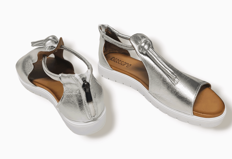 Load image into Gallery viewer, Rilassare Dexi Womens Silver Shoes
