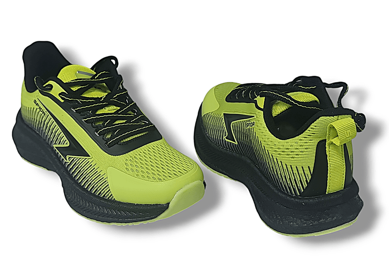 Load image into Gallery viewer, Sfida Boys Zephyr - BL Runner (L) Lime/Black Shoes
