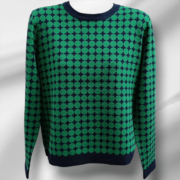 See Saw Womens Wool Blend Spot Sweater