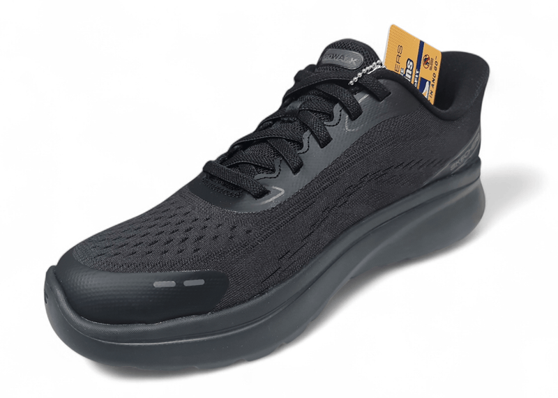 Load image into Gallery viewer, Skechers Womens Go Walk Arch Fit N-Joy Shoes - Black
