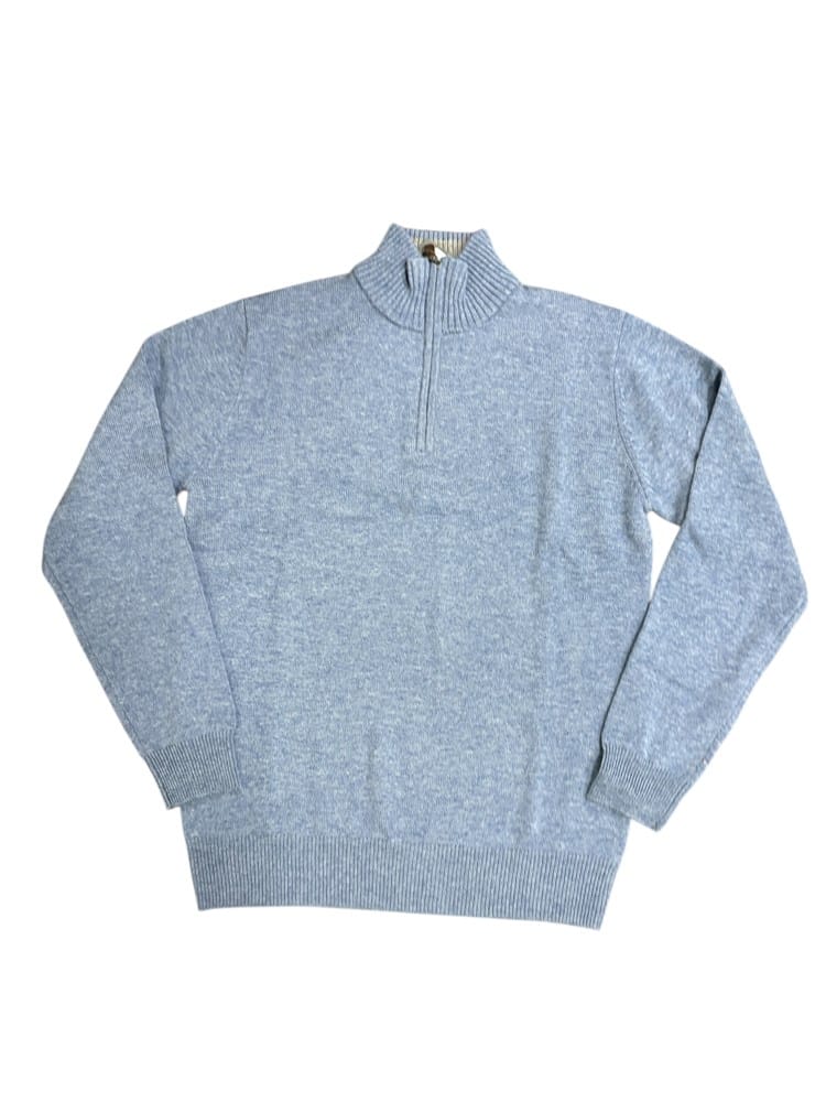 Load image into Gallery viewer, Ansett Mens Merino Wool Cashmere Half Zip
