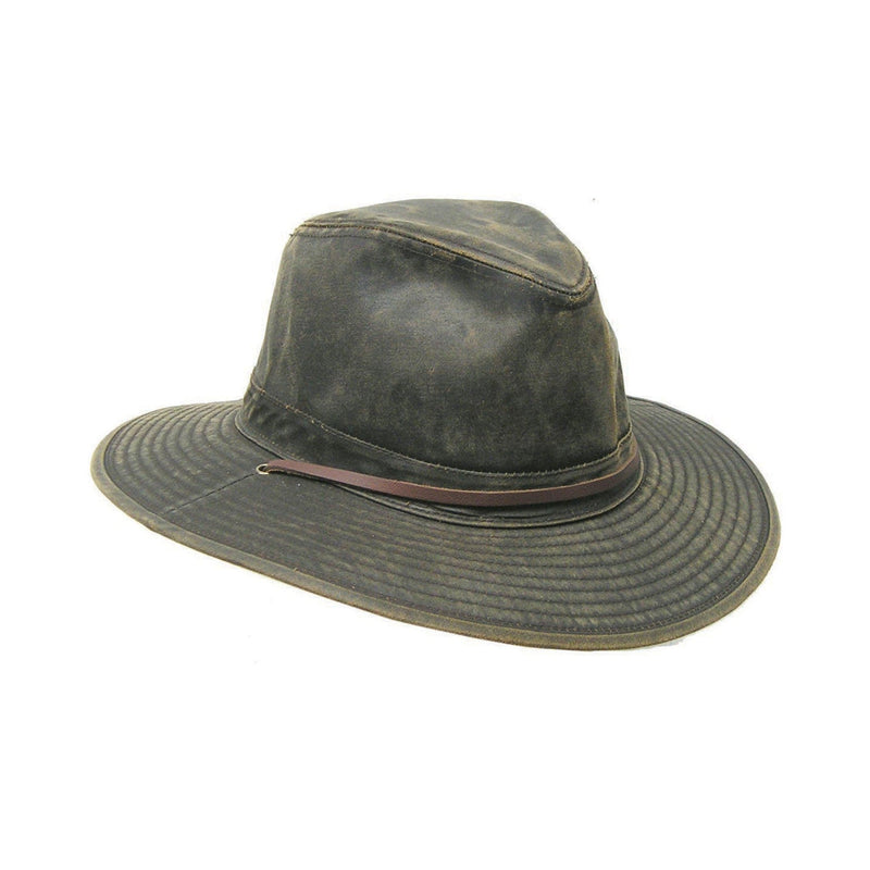 Load image into Gallery viewer, Avenel Hats Mens Weathered Cotton Safari Hat
