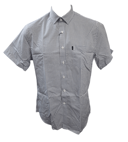 Load image into Gallery viewer, Pilbara Mens Y/D Check Short Sleeve Single Pocket Shirt
