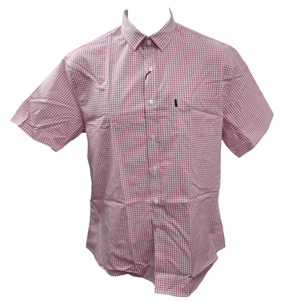 Load image into Gallery viewer, Pilbara Mens Y/D Check Short Sleeve Single Pocket Shirt
