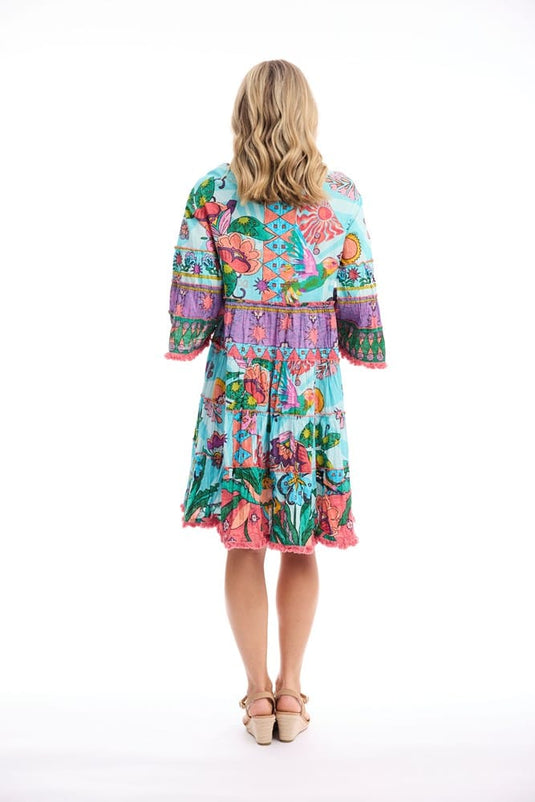 Orientique Womens Provence Dress Layers