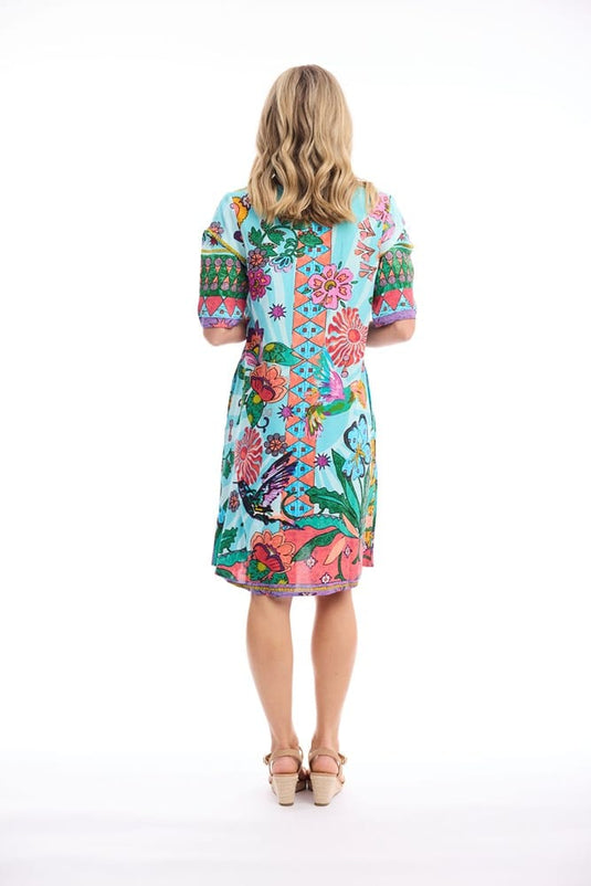 Orientique Womens Provence Dress Contemporary