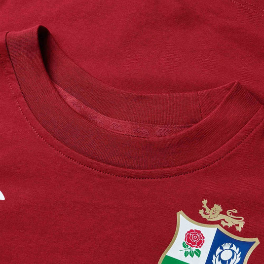 Kids British & Irish Lions CCC Red Dahlia  Cotton Jersey Tee