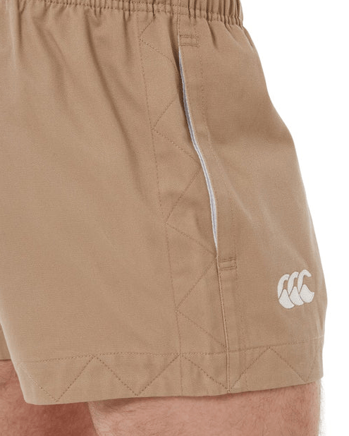 Canterbury Mens Retro On Field Short - Warm Taupe