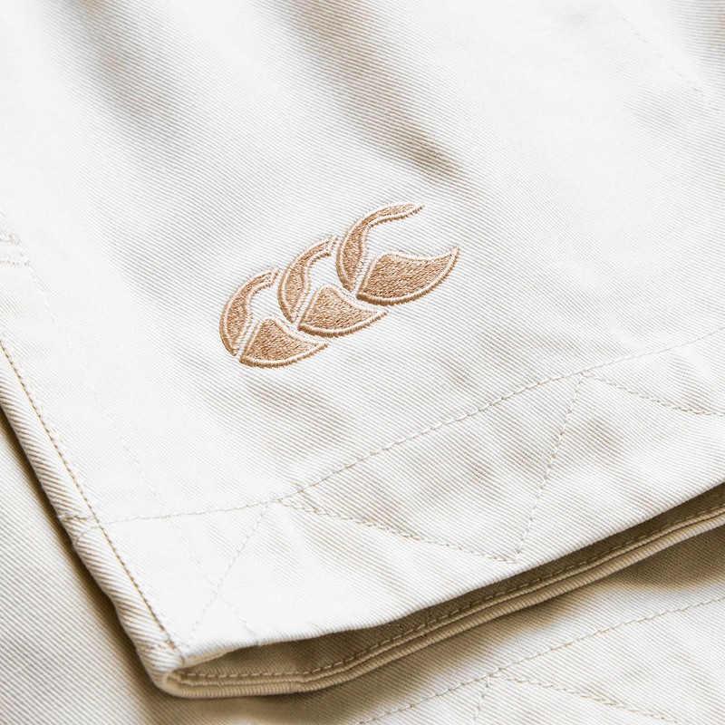 Load image into Gallery viewer, Canterbury Mens Retro Short - Moonbeam Grey/Simply Taupe
