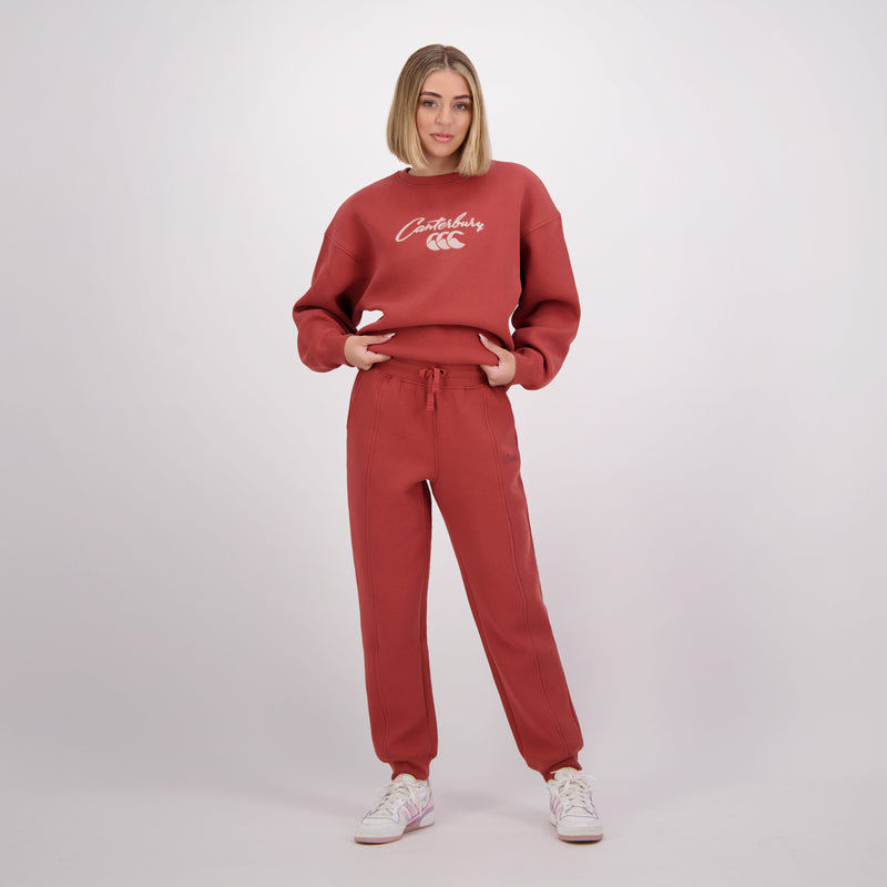 Load image into Gallery viewer, Canterbury Womens Scene Set Trackpant - Marsala
